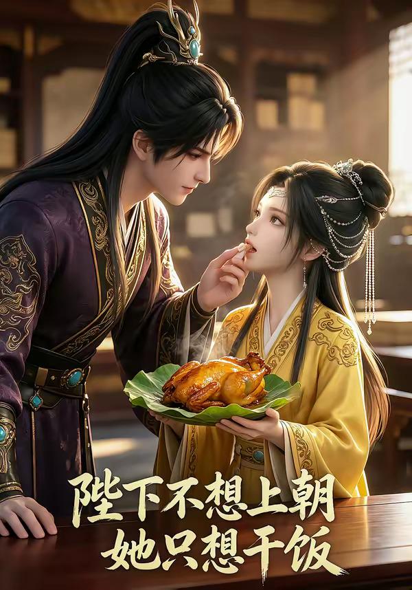 陛下不想上朝，她只想干饭封面
