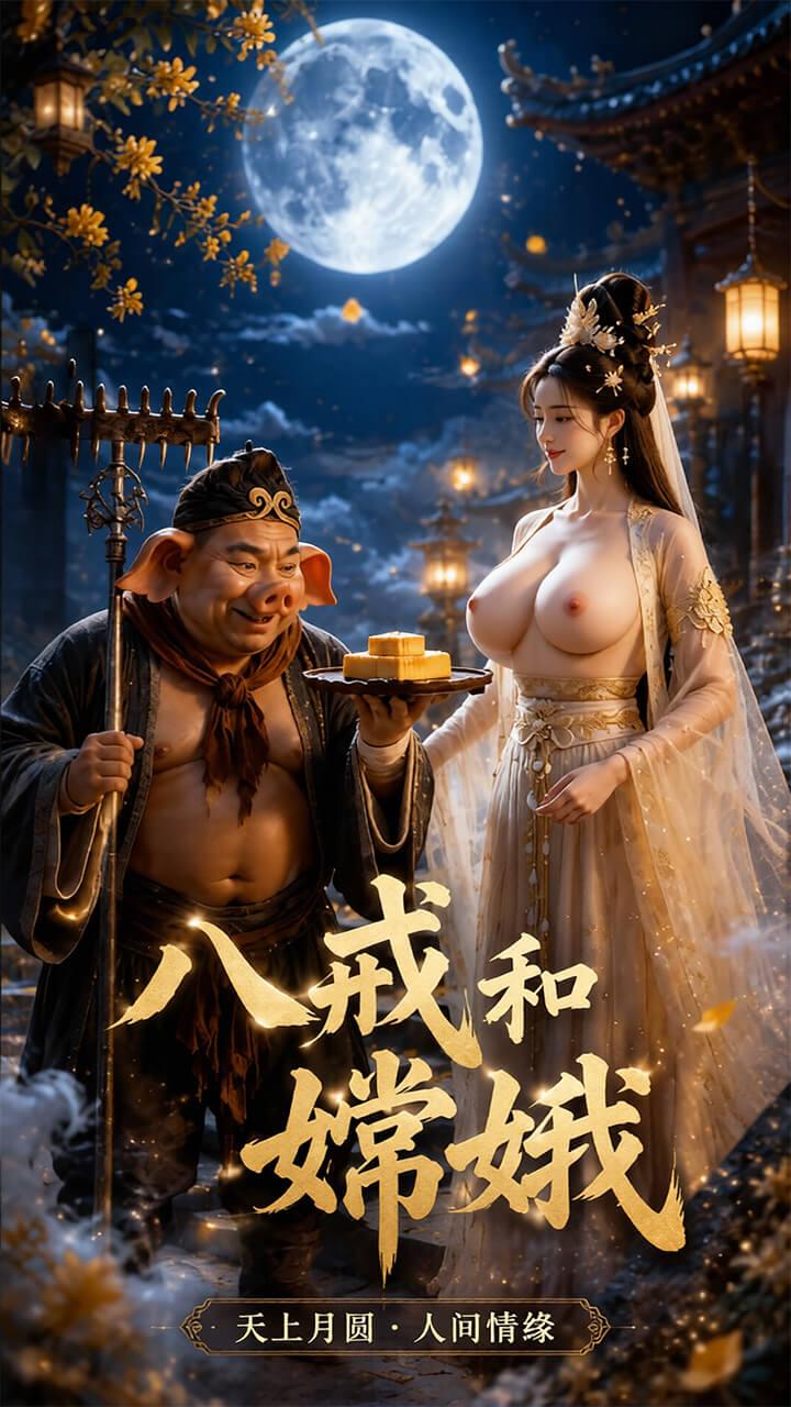 八戒和嫦娥封面