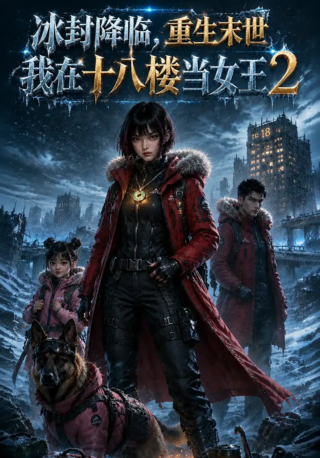 冰封降临,重生末世我在十八楼当女王2封面