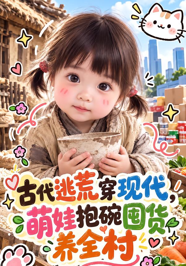 古代逃荒穿现代,萌娃抱碗囤货养全村封面